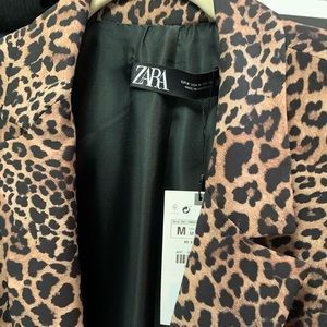 Zara NWT Leopard Blazer - sold out online